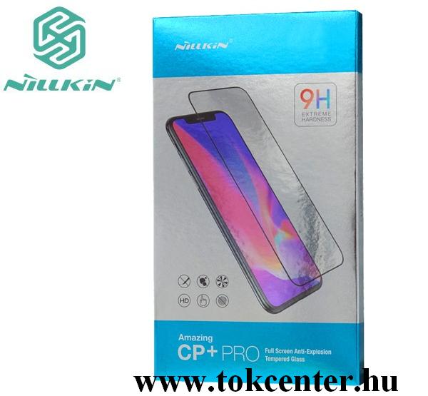 Xiaomi Redmi K30 / K30 5G NILLKIN CP+ PRO képernyővédő üveg (2.5D kerekített szél, íves, full glue, karcálló, UV szűrés, 0.33mm, 9H) FEKETE