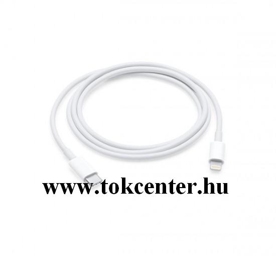 Adatátvitel adatkábel (Type-C / lightning 8 pin, 100 cm, gyorstöltés támogatás) FEHÉR (MQGJ2ZM/A)