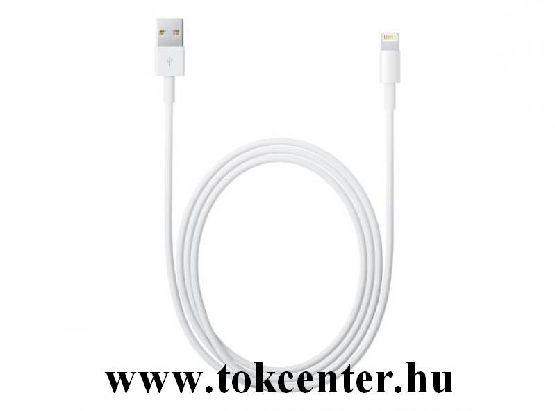 Adatátvitel adatkábel és töltő (lightning 8 pin, 100 cm) FEHÉR (ME187G/A)