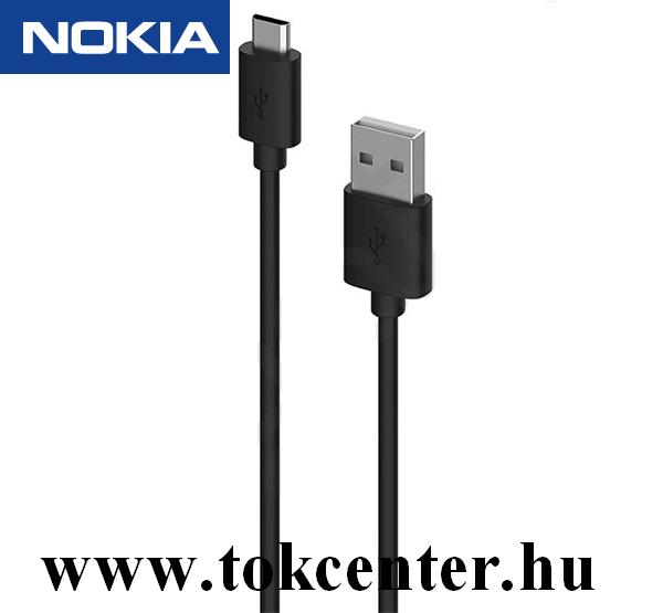 Adatátvitel adatkábel és töltő (microUSB, 100 cm) FEKETE (CA-110)