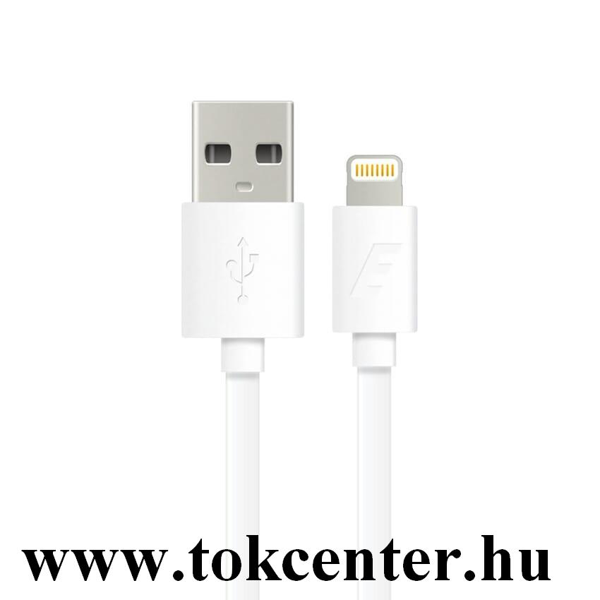 ENERGIZER adatátvitel adatkábel, töltő funkció (lightning 8 pin, 2A, 120 cm) FEHÉR (C21UBLIGWH4)