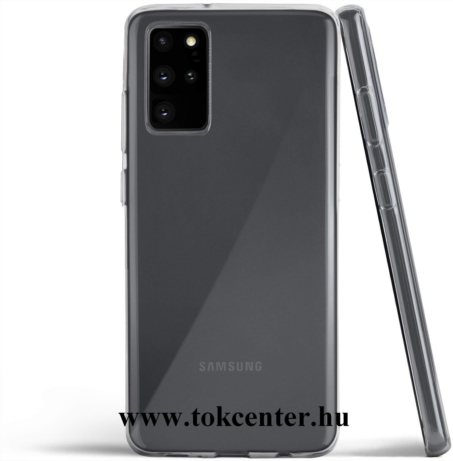 Samsung Galaxy S20 Plus (SM-G985F) Szilikon telefonvédő (ultravékony) ÁTLÁTSZÓ