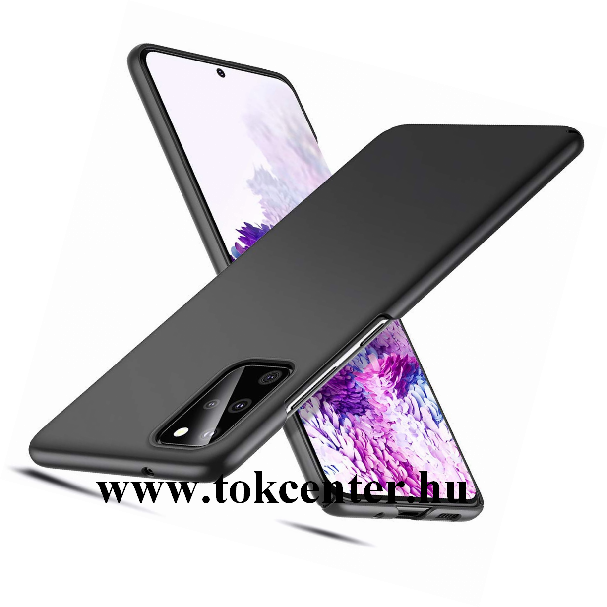 Samsung Galaxy S20 Plus (SM-G985F) ESR LIQUID SHIELD műanyag telefonvédő (ultravékony, matt) FEKETE