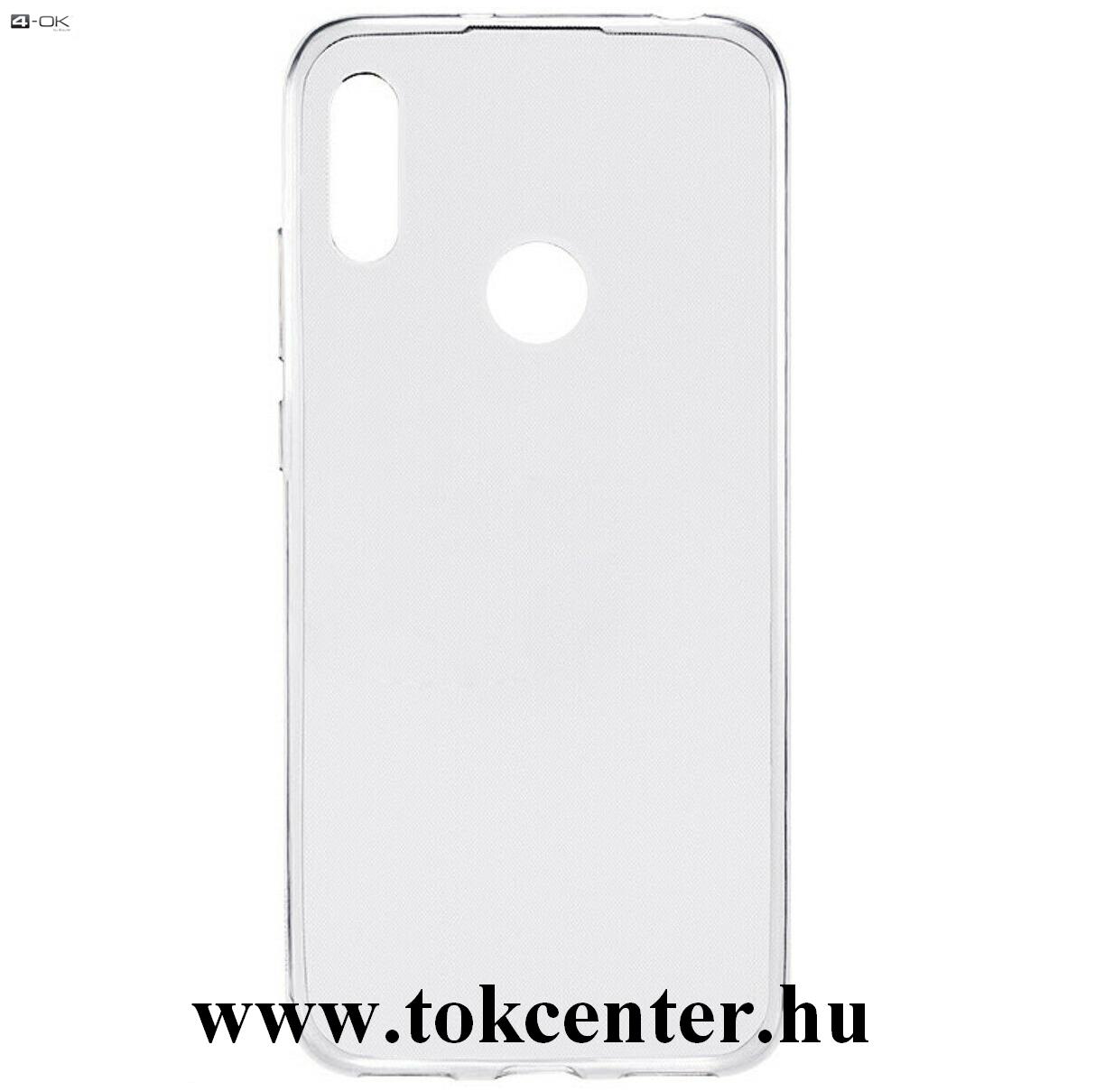 Honor 8A (Play 8A) / Huawei Y6s (2019) 4-OK szilikon telefonvédő (ultravékony) ÁTLÁTSZÓ