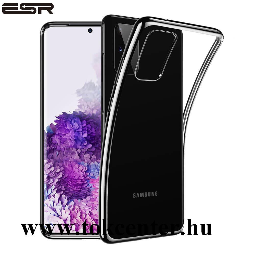 Samsung Galaxy S20 Plus (SM-G985F) ESR ESSENTIAL CROWN szilikon telefonvédő (közepesen ütésálló) EZÜST