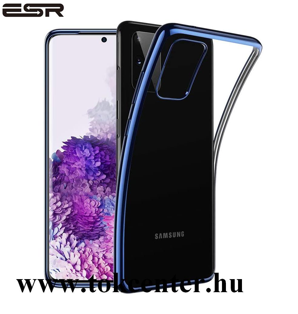Samsung Galaxy S20 Plus (SM-G985F) ESR ESSENTIAL CROWN szilikon telefonvédő (közepesen ütésálló) KÉK