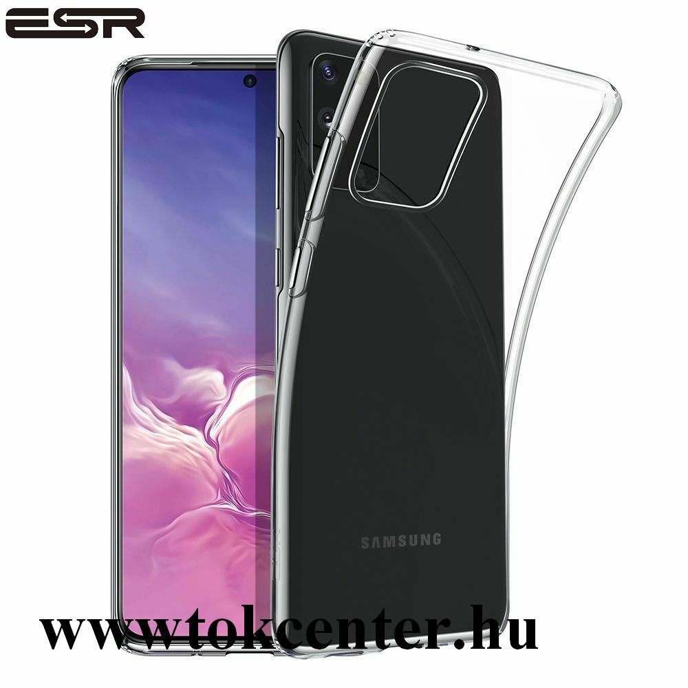 Samsung Galaxy S20 (SM-G980F) ESR ESSENTIAL Zero szilikon telefonvédő (ultravékony, közepesen ütésálló, légpárnás sarok) ÁTLÁTSZÓ