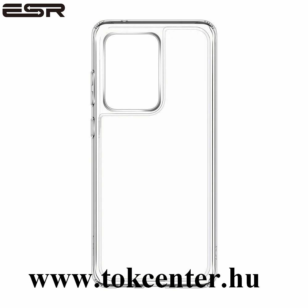 Samsung Galaxy S20 Ultra (SM-G988F) ESR ICE SHIELD telefonvédő szilikon keret (edzett üveg hátlap) ÁTLÁTSZÓ