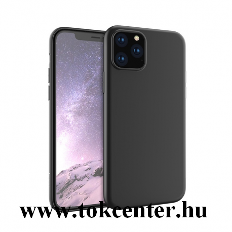Apple iPhone 11 Pro HOCO FASCINATION szilikon telefonvédő (matt) FEKETE
