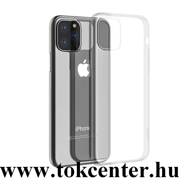 Apple iPhone 11 Pro Max HOCO LIGHT szilikon telefonvédő ÁTLÁTSZÓ