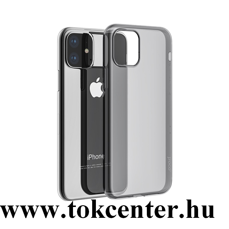 Apple iPhone 11 HOCO LIGHT szilikon telefonvédő FÜSTSZÍNŰ