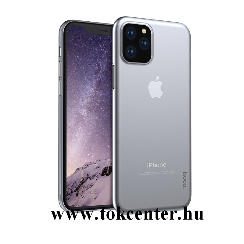 Apple iPhone 11 Pro HOCO THIN műanyag telefonvédő (0.45mm, ultravékony) ÁTLÁTSZÓ