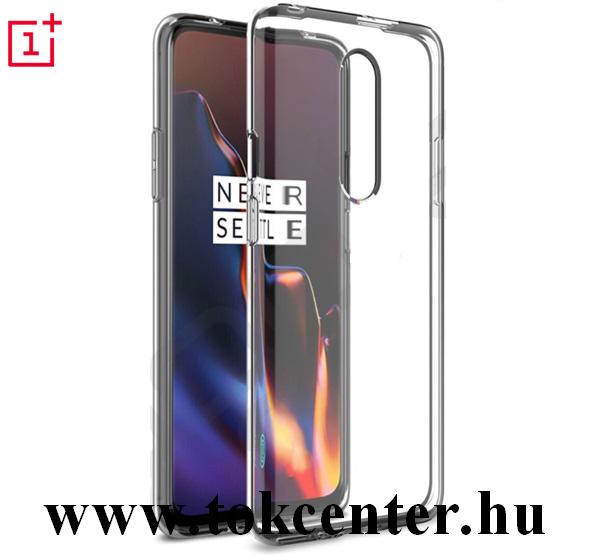 OnePlus 7 Pro Szilikon telefonvédő ÁTLÁTSZÓ