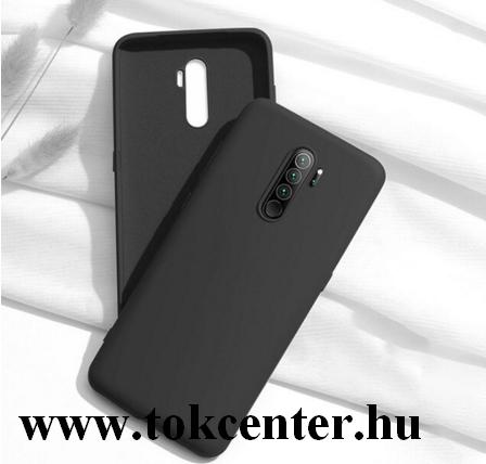 Xiaomi Redmi Note 8 Pro Szilikon telefonvédő (matt) FEKETE
