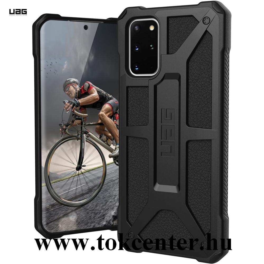 Samsung Galaxy S20 Plus (SM-G985F) UAG MONARCH műanyag telefonvédő (közepesen ütésálló, szilikon belső) FEKETE