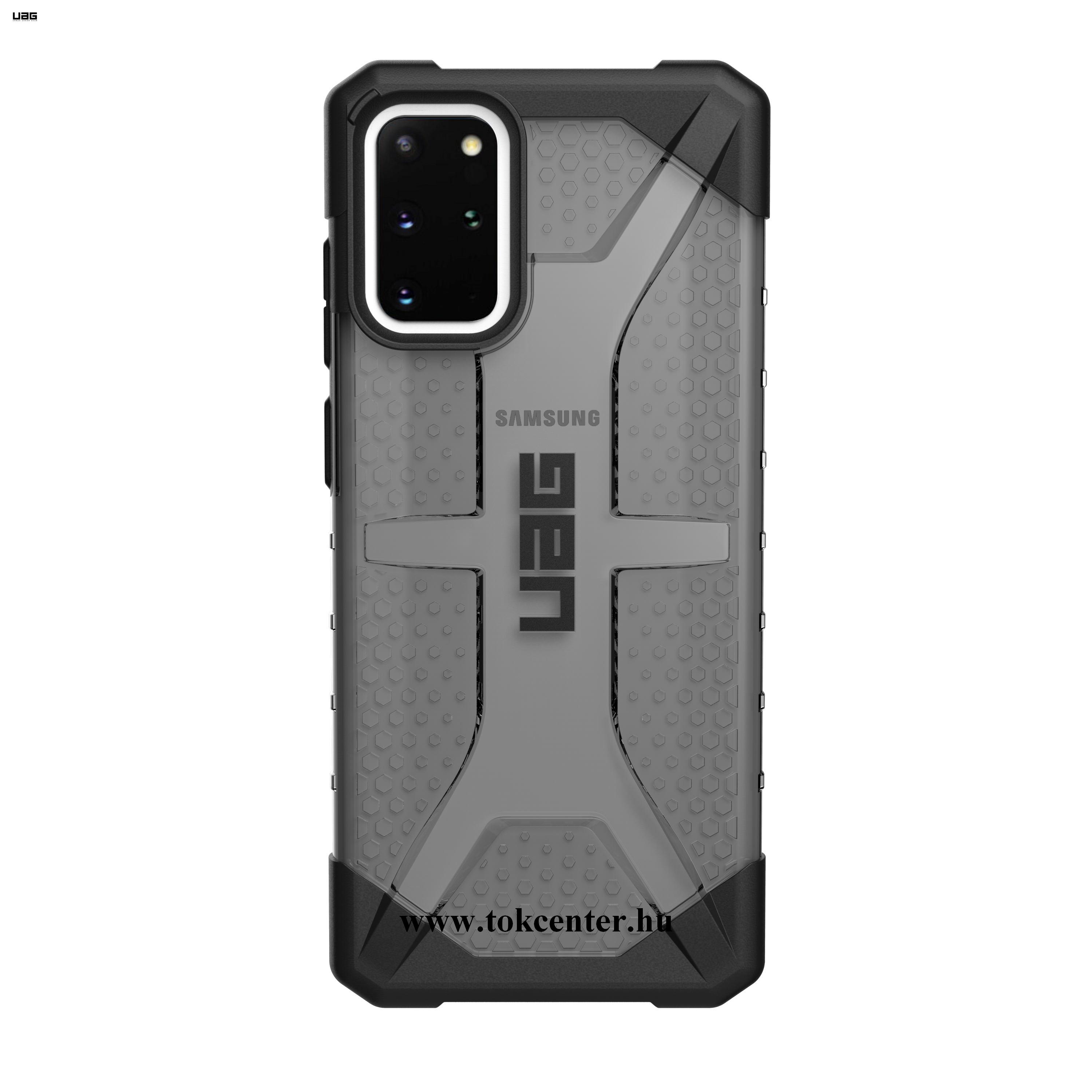 Samsung Galaxy S20 Plus (SM-G985F) UAG PLASMA defender műanyag telefonvédő (közepesen ütésálló,csúszásgátló, légpárnás sarok) FEKETE (211983113131)