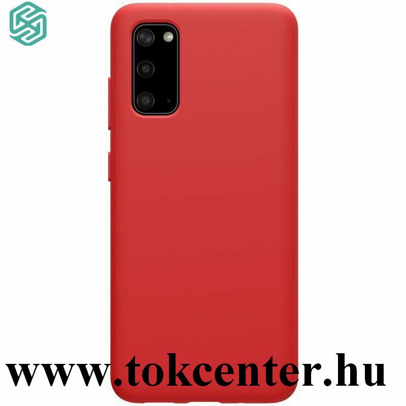 Samsung Galaxy S20 (SM-G980F) NILLKIN FLEX PURE szilikon telefonvédő (gumírozott) PIROS