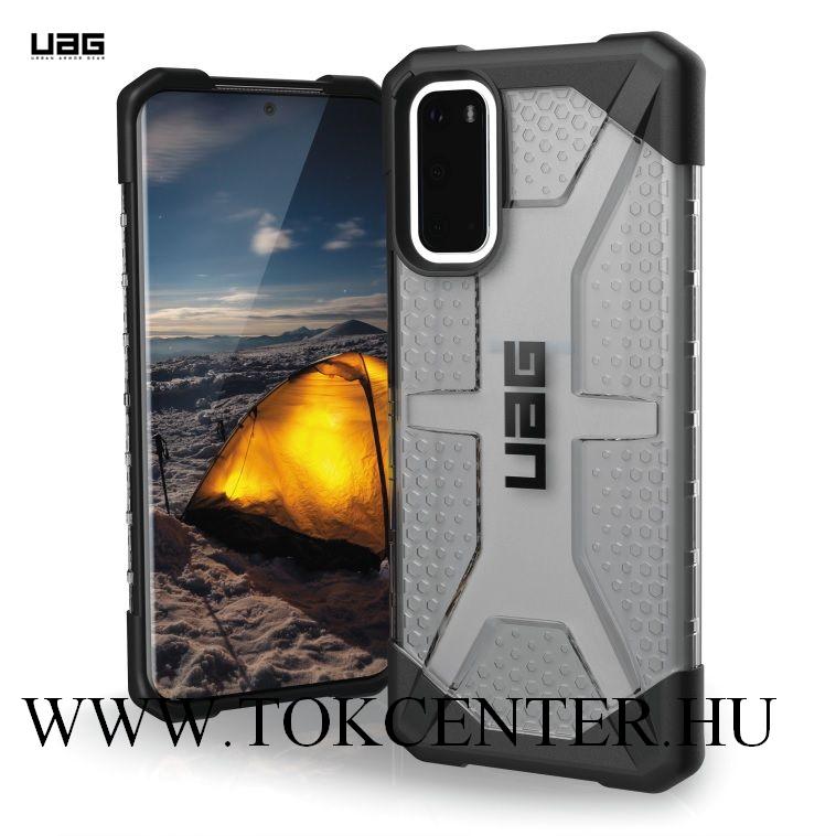 Samsung Galaxy S20 (SM-G980F) UAG PLASMA defender műanyag telefonvédő (közepesen ütésálló,csúszásgátló, légpárnás sarok) FEKETE (211973113131)