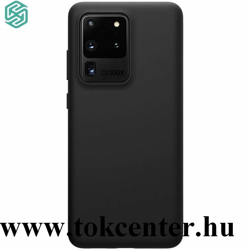 Samsung Galaxy S20 Ultra (SM-G988F) NILLKIN FLEX PURE szilikon telefonvédő (gumírozott) FEKETE