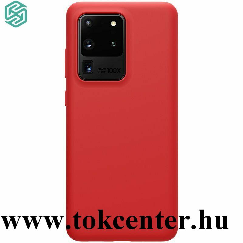 Samsung Galaxy S20 Ultra (SM-G988F) NILLKIN FLEX PURE szilikon telefonvédő (gumírozott) PIROS