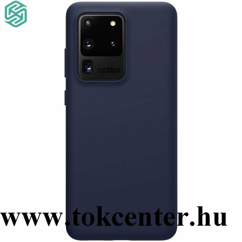 Samsung Galaxy S20 Ultra (SM-G988F) NILLKIN FLEX PURE szilikon telefonvédő (gumírozott) SÖTÉTKÉK