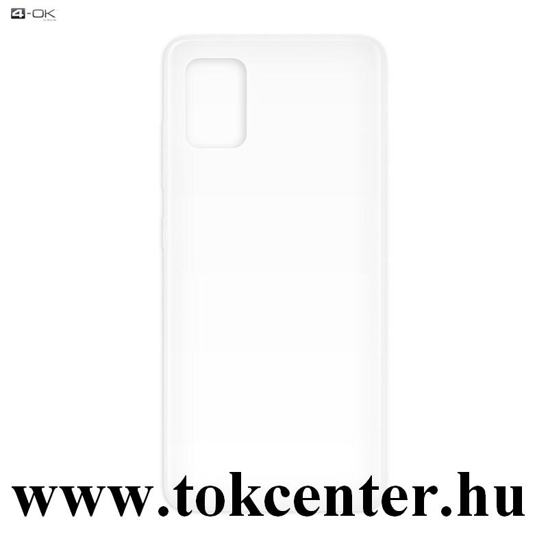 Samsung Galaxy A71 (SM-A715F) 4-OK szilikon telefonvédő (ultravékony) ÁTLÁTSZÓ