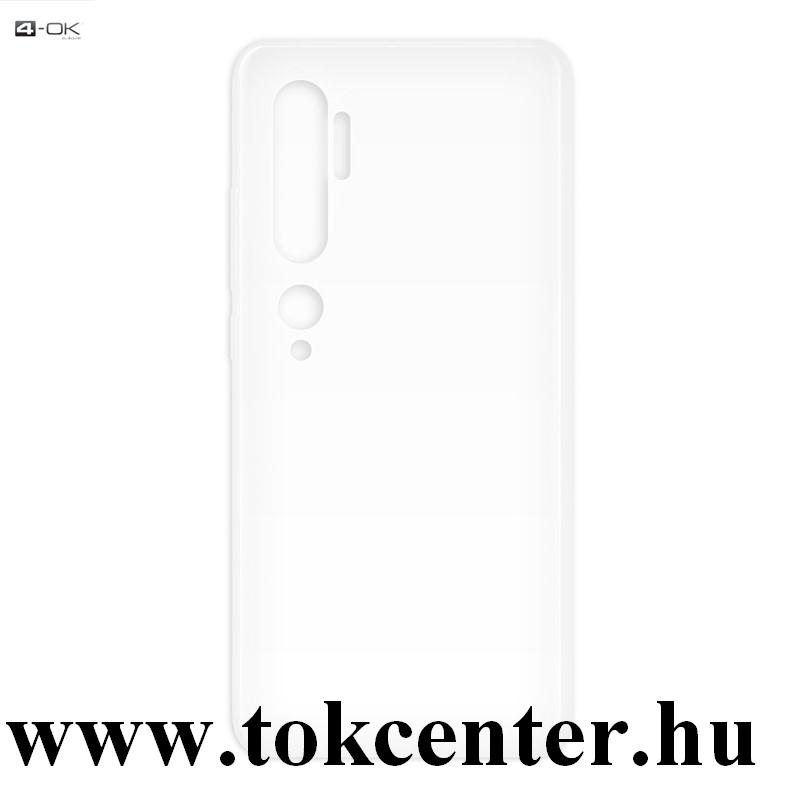 Xiaomi Mi 10 5G / Xiaomi MI 10 Pro 5G 4-OK szilikon telefonvédő (ultravékony) ÁTLÁTSZÓ