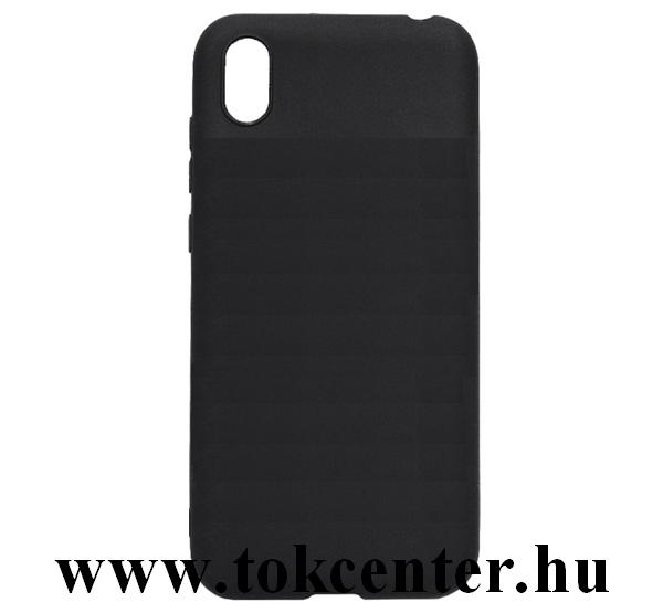 Honor 8S (2019) / Honor 8S (2020) / Huawei Y5 (2019) Szilikon telefonvédő (matt) FEKETE