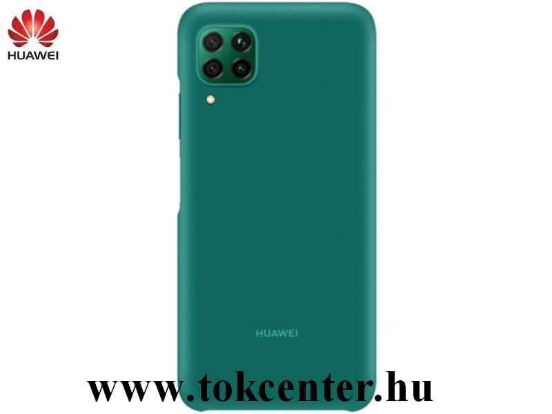 Huawei P40 Lite Gyári Műanyag telefonvédő ZÖLD (51993930)
