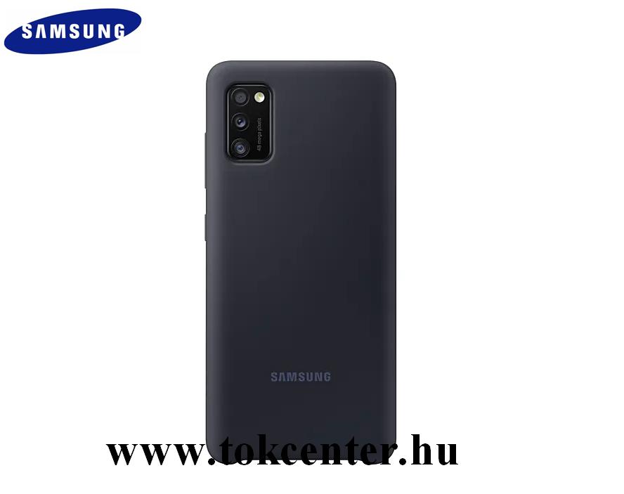 Samsung Galaxy A41 (SM-A415F) Szilikon telefonvédő FEKETE (EF-PA415TBEGEU)