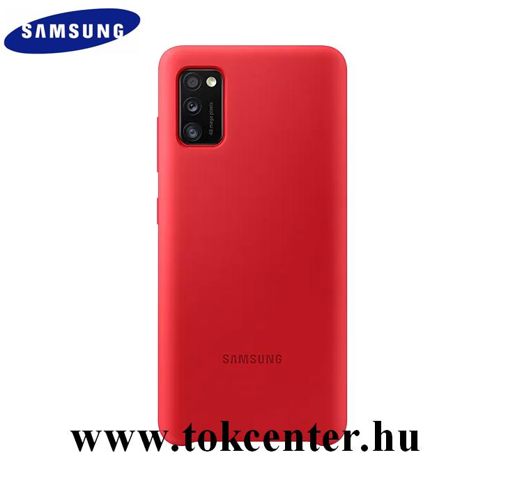 Samsung Galaxy A41 (SM-A415F) Szilikon telefonvédő PIROS (EF-PA415TREGEU)