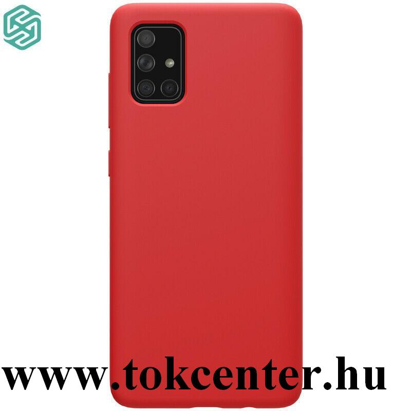 Samsung Galaxy A71 (SM-A715F) NILLKIN FLEX PURE szilikon telefonvédő (gumírozott) PIROS