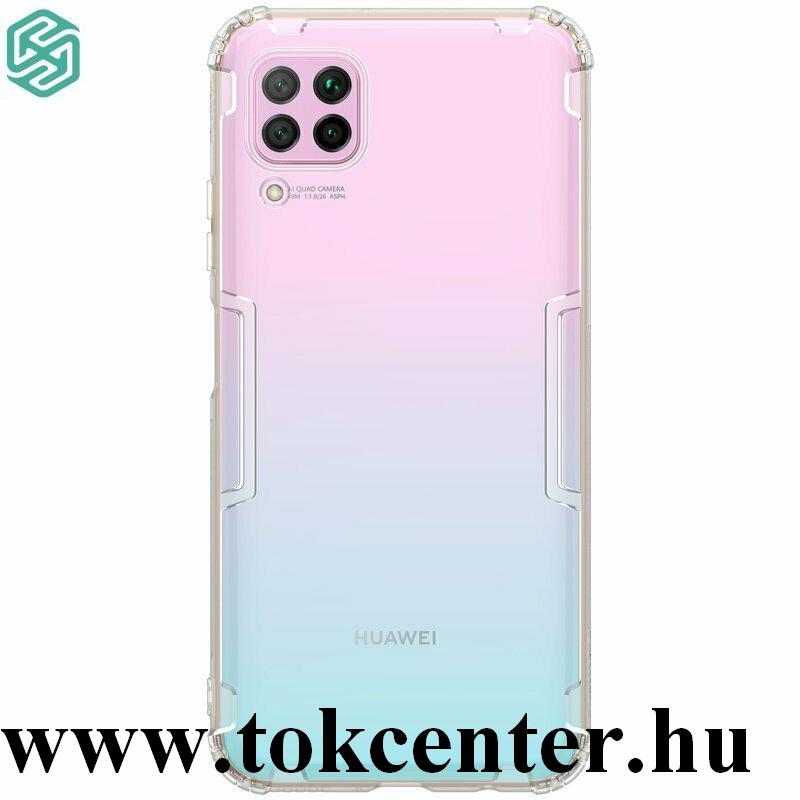 Huawei P40 Lite NILLKIN NATURE szilikon telefonvédő (közepesen ütésálló, légpárnás sarok, 0.6 mm, ultravékony) ÁTLÁTSZÓ
