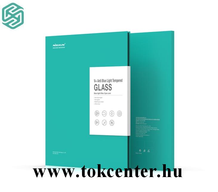 Apple IPAD 10.2 (2019) / Apple IPAD 10.2 (2020) NILLKIN V+ képernyővédő üveg (kék fény elleni védelem, 0.33mm, 9H) ÁTLÁTSZÓ