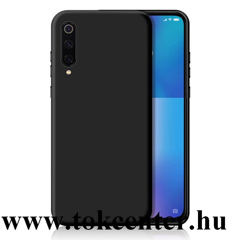Xiaomi Mi 9 Lite / Xiaomi Mi A3 (Mi CC9e) Szilikon telefonvédő (matt) FEKETE