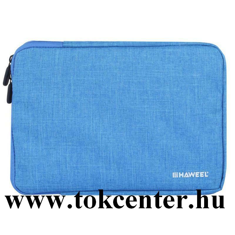 HAWEEL tok álló, textil (ütésálló belső réteg, cipzáras, univerzális, légáteresztő, 7.9'' méret) KÉK