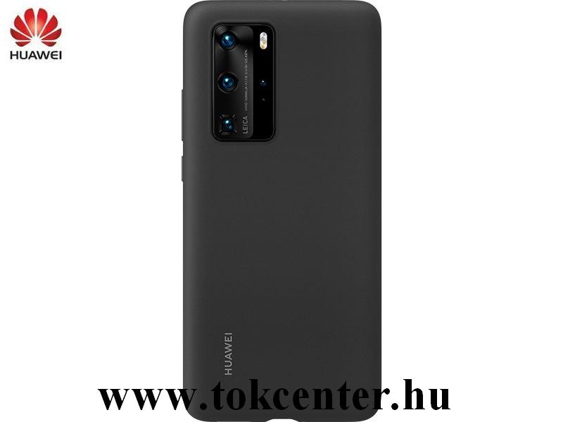 Huawei P40 Pro Szilikon telefonvédő FEKETE (51993797)