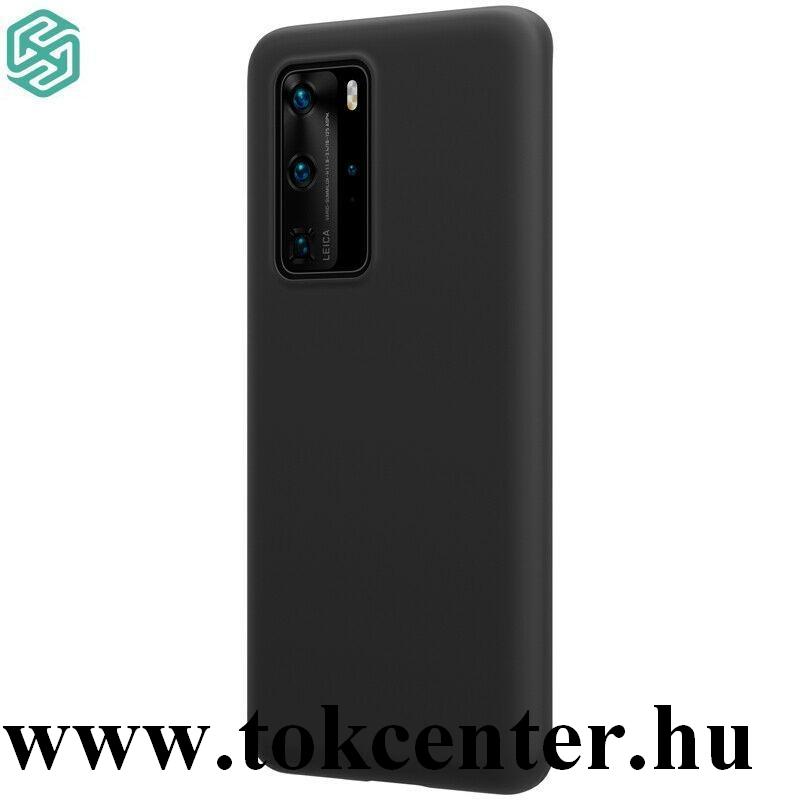Huawei P40 NILLKIN FLEX PURE szilikon telefonvédő (gumírozott) FEKETE