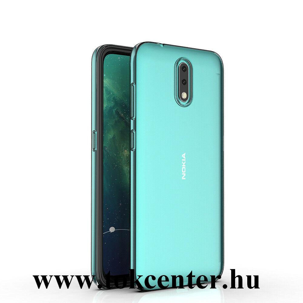 Nokia 2.3 Szilikon telefonvédő (ultravékony) ÁTLÁTSZÓ