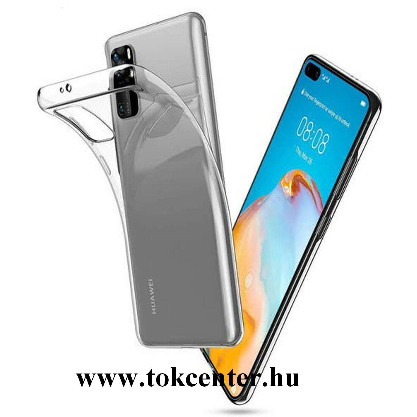 Huawei P40 Pro 5G Szilikon telefonvédő (ultravékony) ÁTLÁTSZÓ