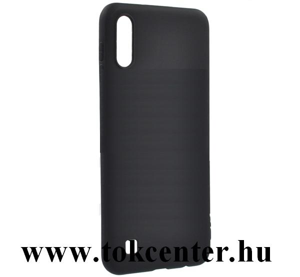 Samsung Galaxy M10 (SM-M105F) Szilikon telefonvédő (matt) FEKETE