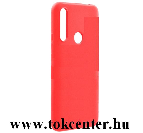 Huawei P30 Lite (Nova 4e) Szilikon telefonvédő (matt) PIROS