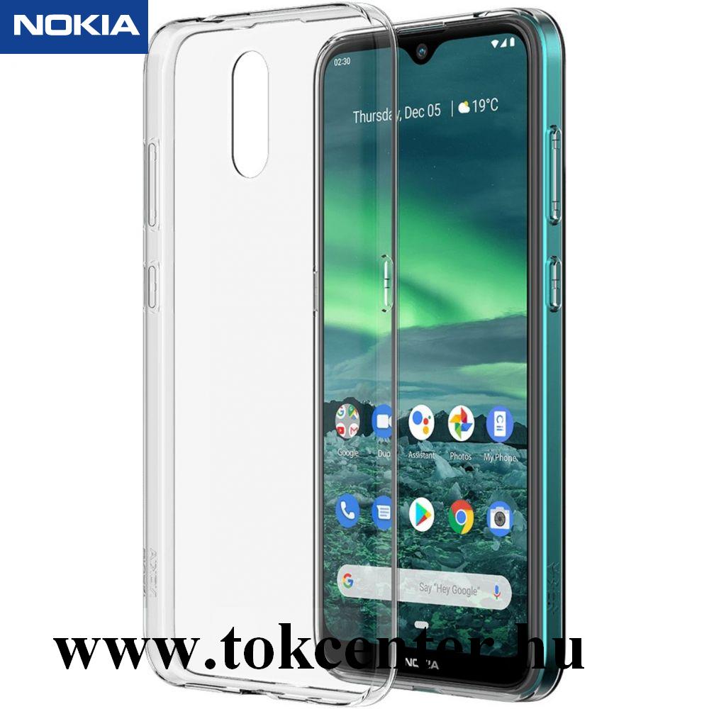 Nokia 2.3 Szilikon telefonvédő ÁTLÁTSZÓ (CC-123)