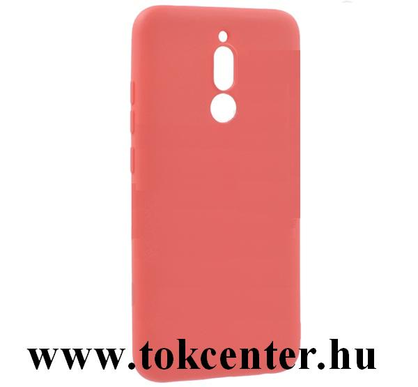 Xiaomi Redmi 8 Szilikon telefonvédő (matt) RÓZSASZÍN