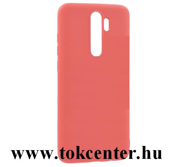 Xiaomi Redmi Note 8 Pro Szilikon telefonvédő (matt) RÓZSASZÍN