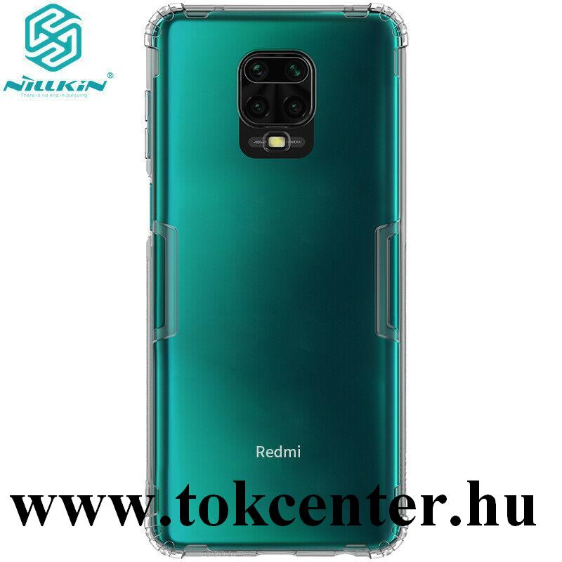 Xiaomi Redmi Note 9 Pro / Xiaomi Redmi Note 9S NILLKIN NATURE szilikon telefonvédő (közepesen ütésálló, légpárnás sarok, 0.6 mm, ultravékony) SZÜRKE