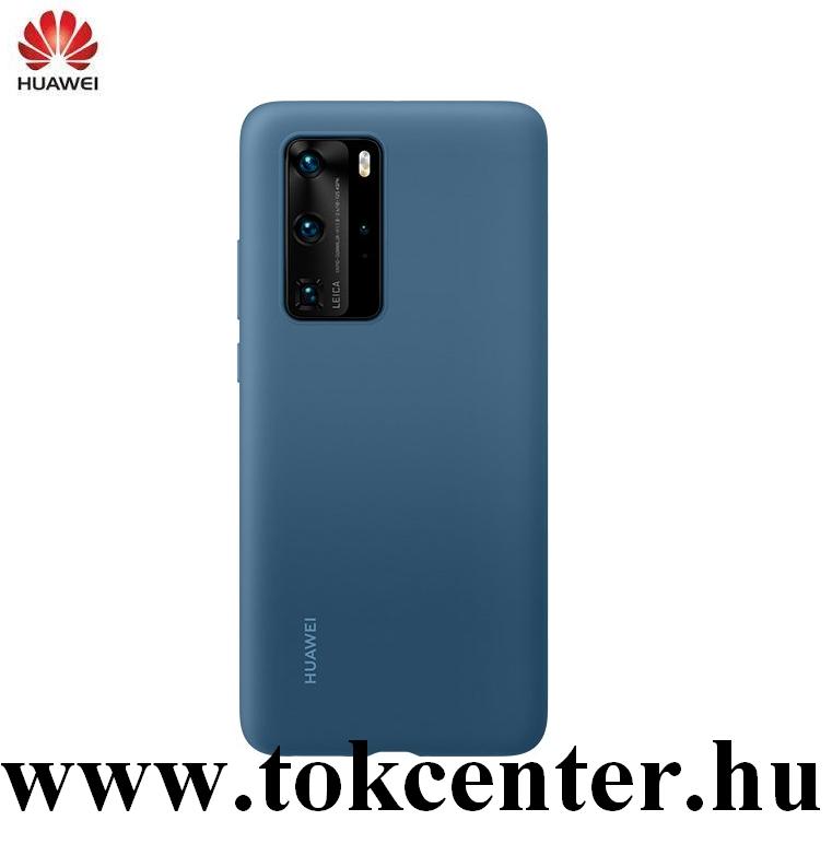 Huawei P40 Pro 5G Szilikon telefonvédő KÉK (51993799)