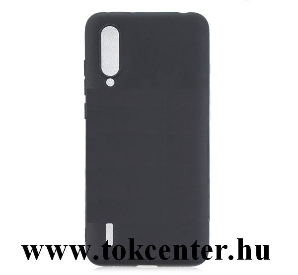 Xiaomi Mi A3 (Mi CC9e) Szilikon telefonvédő (matt) FEKETE
