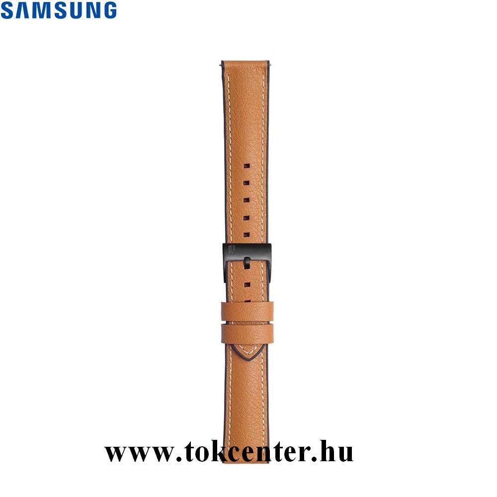 BRALOBA TRAVELLER pótszíj (univerzális, 22 mm, valódi bőr, levarrt szél) BARNA (R805BREEBAB)