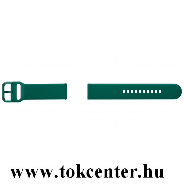 Pótszíj (univerzális, 20 mm, szilikon, állítható) ZÖLD (ET-SFR82MGE)